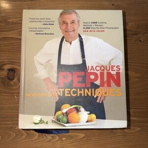 Jacques Pépin New Complete Techniques - Hardcover Pepin, Jacques